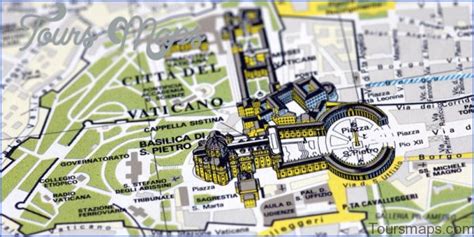 Rome Vatican City Map