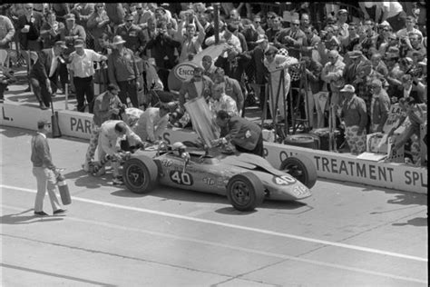 Parnelli Jones In Pit Lane Indianapolis Motor Speedway Flickr