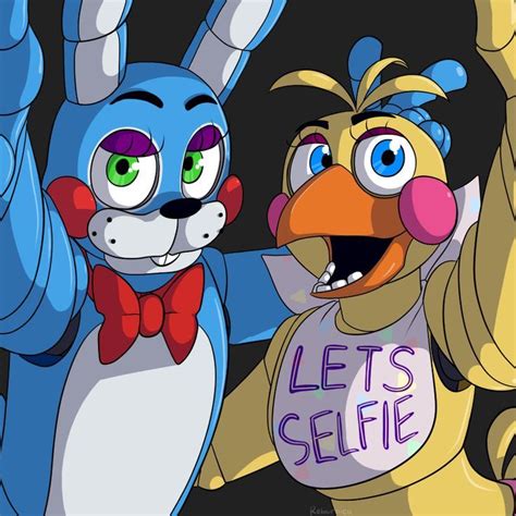 Toy Chica And Toy Bonnie Stole My Phone Fnaf Costume Bae Freddy 2