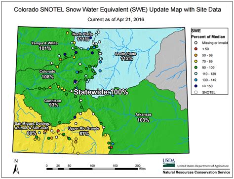 Colorados Snowpack Is At 100 Of Average Unofficial Networks