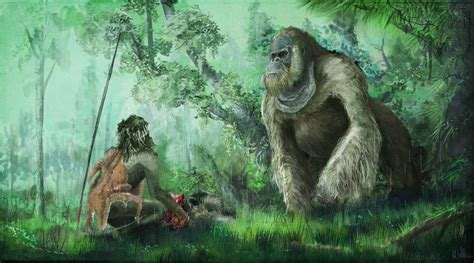 Gigantopithecus Blacki Is A Species Of Great Ape Whos Closest Living
