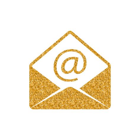 1100 Gold Email Icon Illustrations Royalty Free Vector Graphics