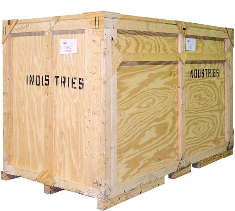 Wooden Shipping Crate Infinity Exhibits
