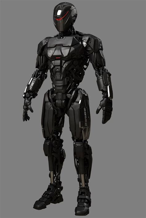 Robocop Concept Art Robot Suit Futuristic Armour Robocop