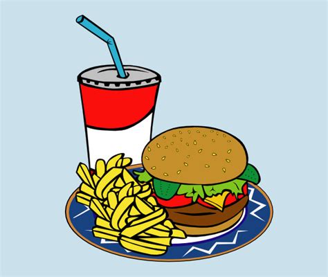 Junk Food Cartoon Clipart Best