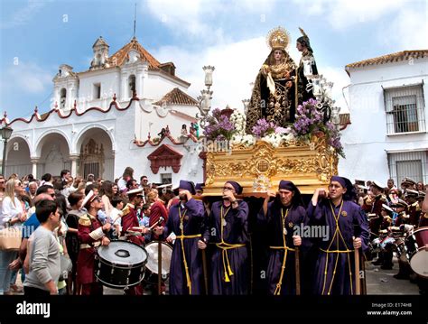 Semana Santa Holy Week Easter Procession Arcos De Frontera Spain