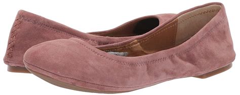 Lucky Brand Womens Emmie Leather Closed Toe Ballet Flats