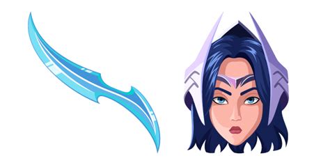 League Of Legends Irelia The Blade Dancer Cursor Custom Cursor