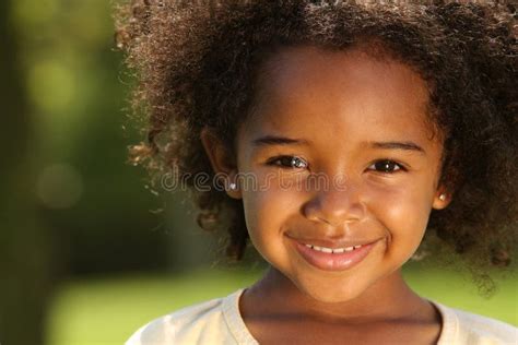 Smiling African American Child Stock Image Image Of Color African