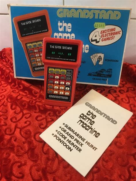 1 Grandstand The Game Machine 4 Games New Condition Rare Catawiki