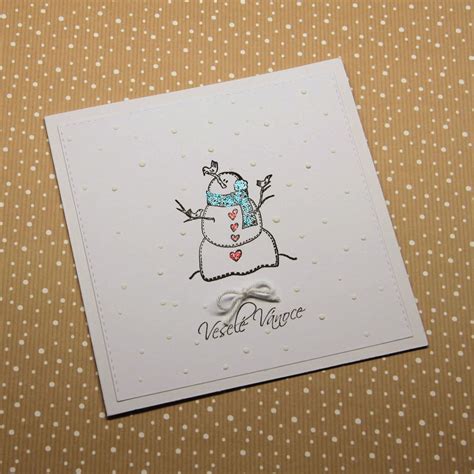 Clean And Simple Christmas Cards Kate Crafts