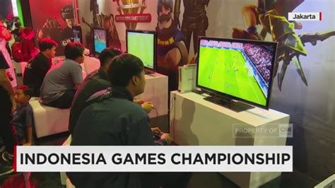 Kompetisi E Sport Indonesia Games Championship Youtube