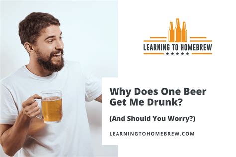 Why Does One Beer Get Me Drunk And Should You Worry