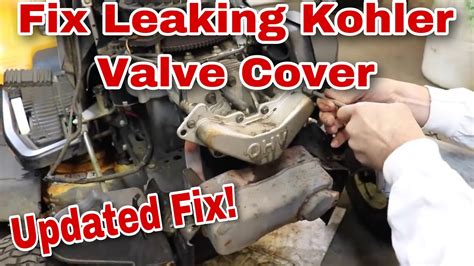 Updated How To Fix A Leaking Valve Cover On A Kohler Courage Engine