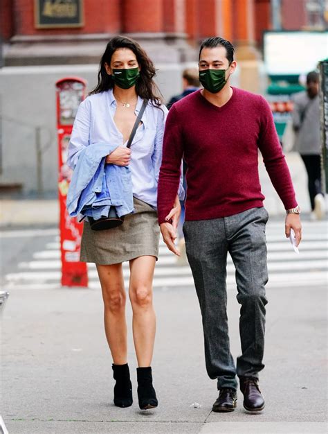 KATIE HOLMES And Emilio Vitolo Jr Out In New York 10 22 2020 HawtCelebs