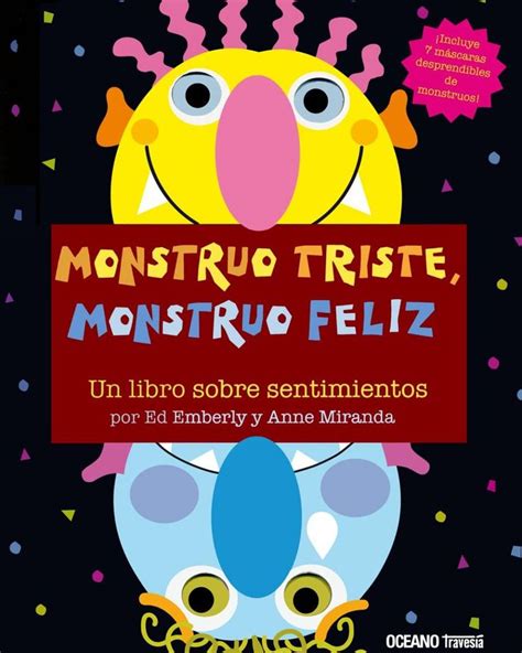 Monstruo Triste Monstruo Feliz Libros Educativos Infantiles Y