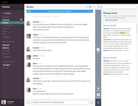 Set up your integration so that you get all your notifications directly within slack. MetaLab | We make interfaces