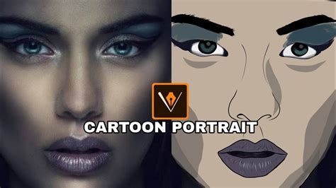 Cartoon Style Portrait On Adobe Draw Mobile App Complete Tutorial