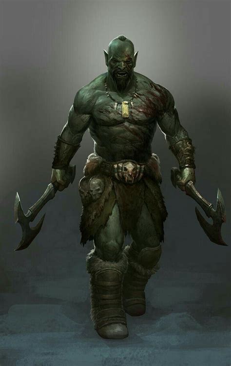 Pin By Andy Coggins On Hot For Orcs Elder Scrolls Fantasy Character