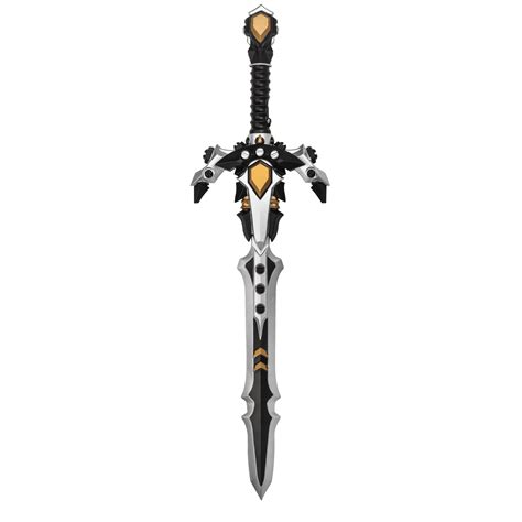 Voss Classic Black And Silver Foam Sword Formidable Toys