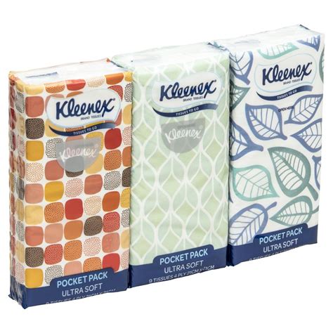 Kleenex 0201 Tissues Personal Pack 4 Ply Pkt 8 Carton 144 Winc