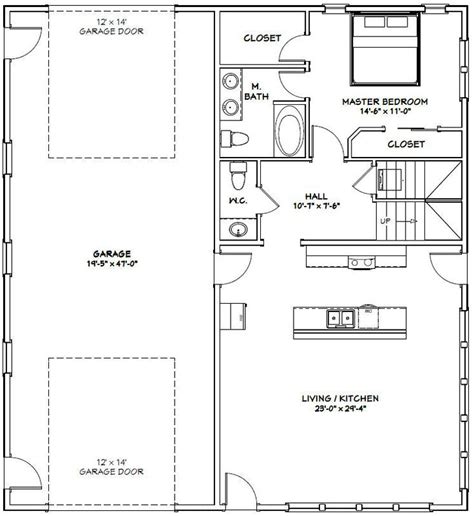 Barndominium plans with rv garage. Pin on Barndominium