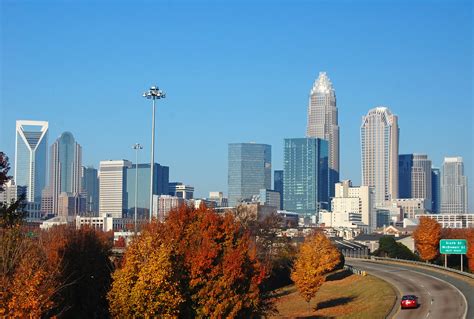 Charlotte Skyline Charlotte Skyline With New Skyscrapers T Flickr