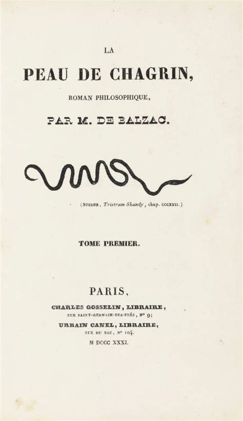 La Peau De Chagrin By Balzac Honoré De Très Bon Couverture Rigide