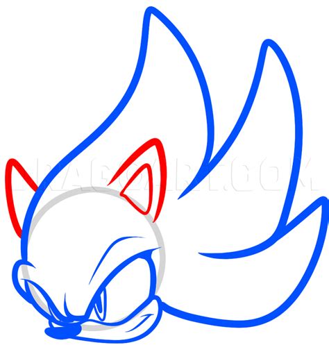 How To Draw Super Sonic Easy By Dawn