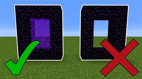 How To Make A Nether Portal In Minecraft All Versions Youtube
