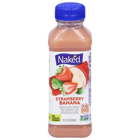 Save On Naked Strawberry Banana Juice Blend No Sugar Added Order Online