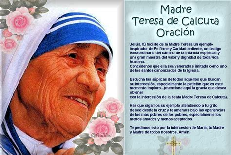 Imágenes Religiosas De Galilea Oración Madre Teresa De Calcuta