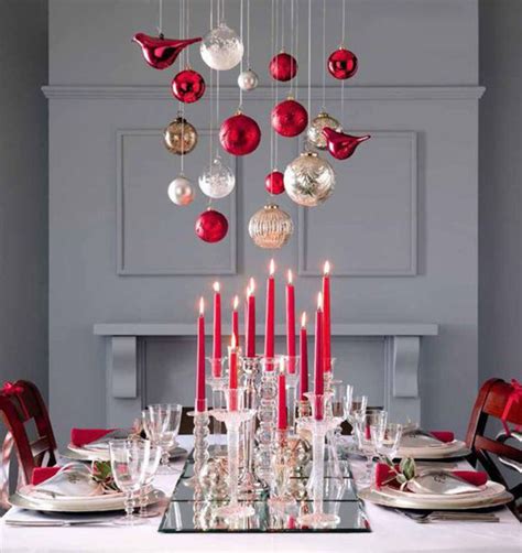 Décoration De Table Pour Noël Sur Le Thème Rouge Et Or Le Complice De