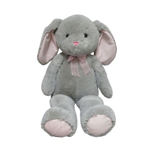 Way To Celebrate Easter Extra Large Bunny Plush Gray