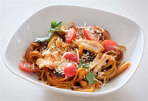 One Pot Chicken Spaghetti Recipe Prepyoself