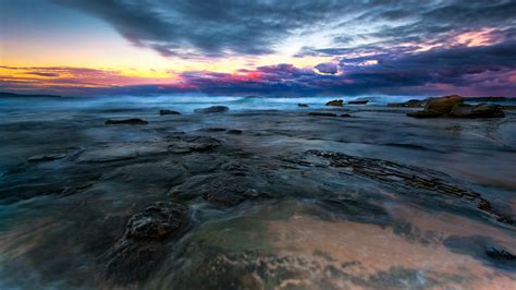 353389 Beach Ocean Rock Sea Sky Sunset Wave 4k Rare Gallery Hd Wallpapers