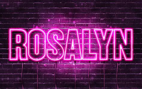 Download Wallpapers Rosalyn 4k Wallpapers With Names
