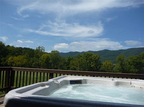 Maybe you would like to learn more about one of these? Hot tub view River Log cabin rentals - Canoe, Kayak ...