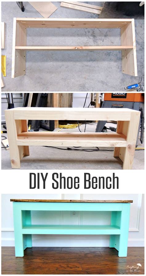Diy Shoe Bench Crafting In The Rain