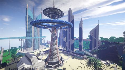 Future City Map Minecraft 1710 Kollines