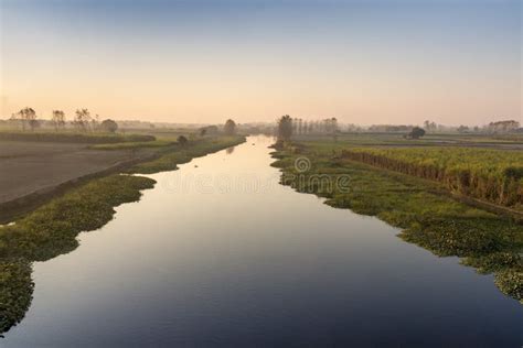 Hindon River Uttar Pradesh India Stock Photo Image Of Green Hindan