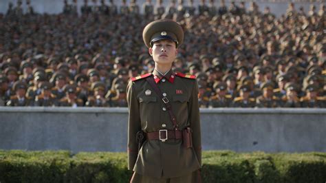 North Korea Flexes Military Muscle With Biggest Ever Parade Cnn