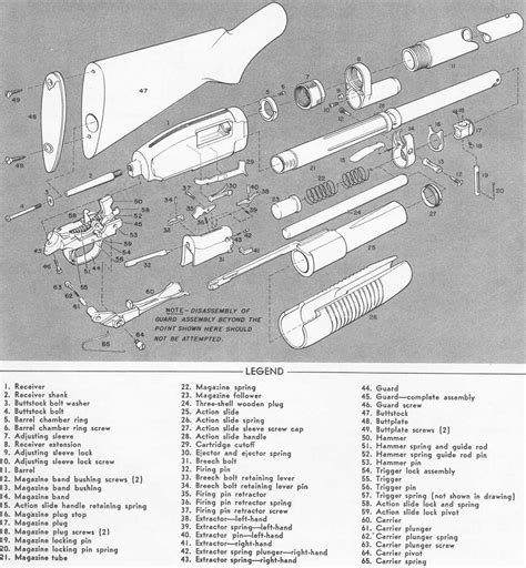 Winchester Model 12 Disassembly Schematic My XXX Hot Girl