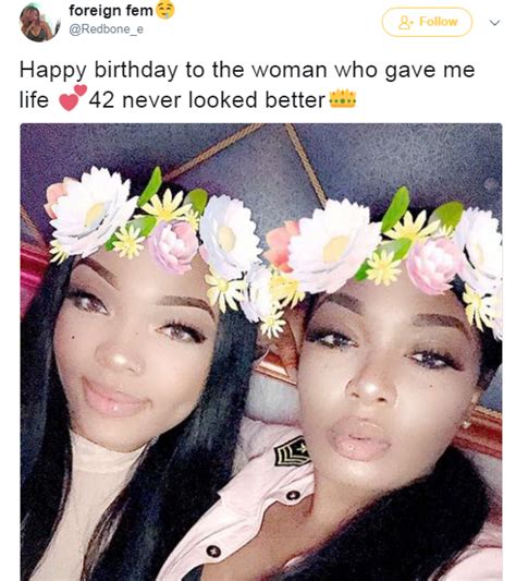 wao lady shares unbelievable photo with her 42 year old mom information nigeria