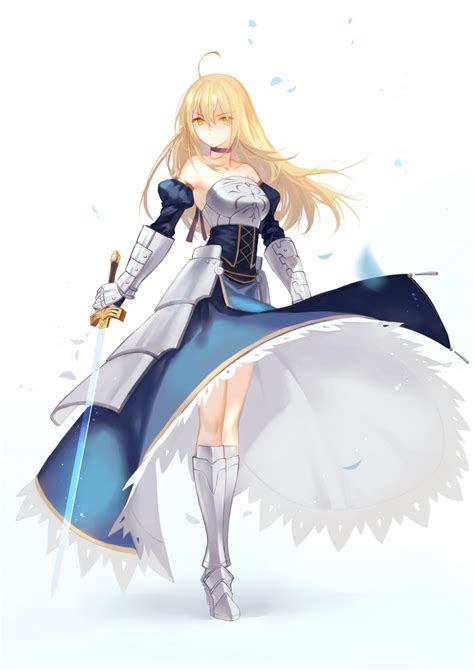 Fatestay Night Fate Series Saber Anime Funny Pictures