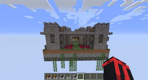 Small Castle One Chunk Challenge Minecraft Map