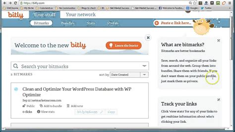 How To Shorten Links With Bitly Youtube