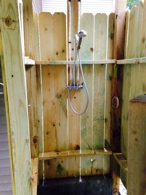I Bought An Outdoor Shower Mixing Valve Online For About 45 Dollars It
