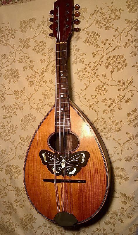 No Label A Style German Mandolin Early 1900s Satin Shellac Reverb