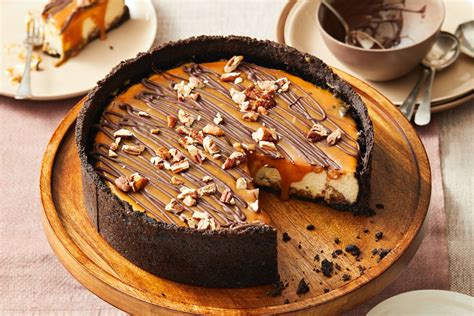 oreo caramel cheesecake recipe  idea food